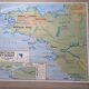 Old vintage school poster 60s Pays de la Loire Bretagne Vendée