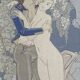 Framed lithograph signed by Georges Barbier (1882-1932)