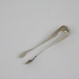 Acanthus-leaf sugar pinch in solid silver acanthus leaf