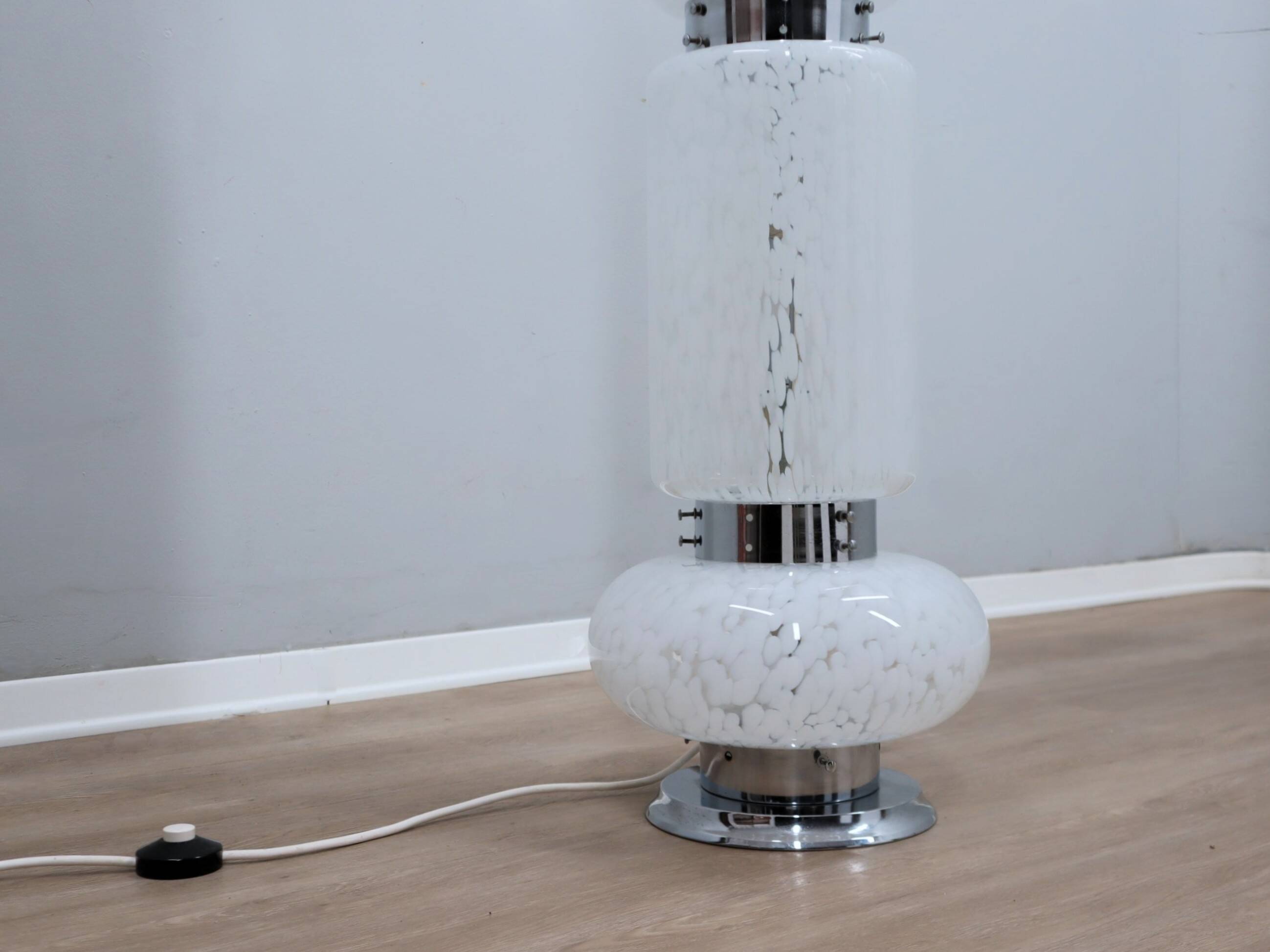 Murano glass totem floor lamp AV MAZZEGA 1960s