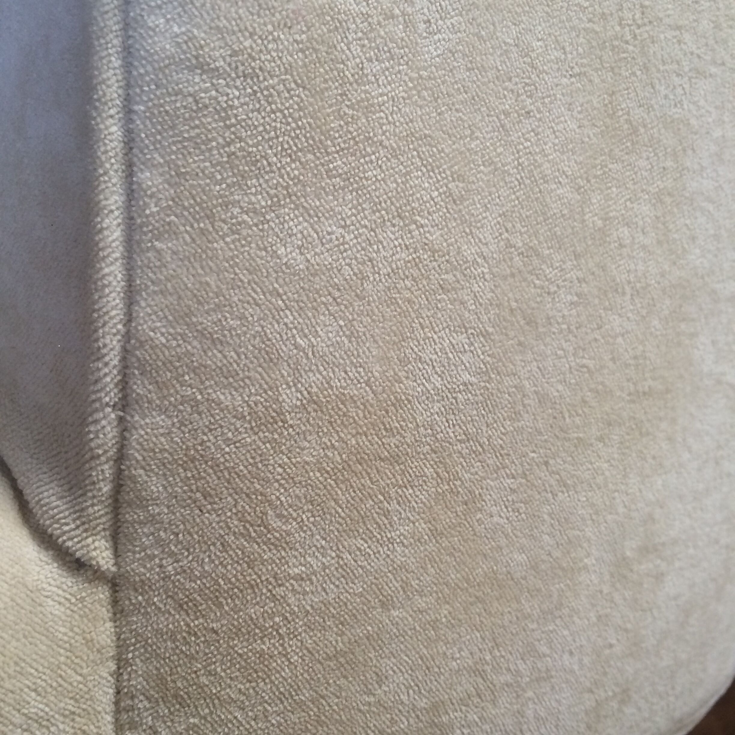 Armchair toad ecru alcantara