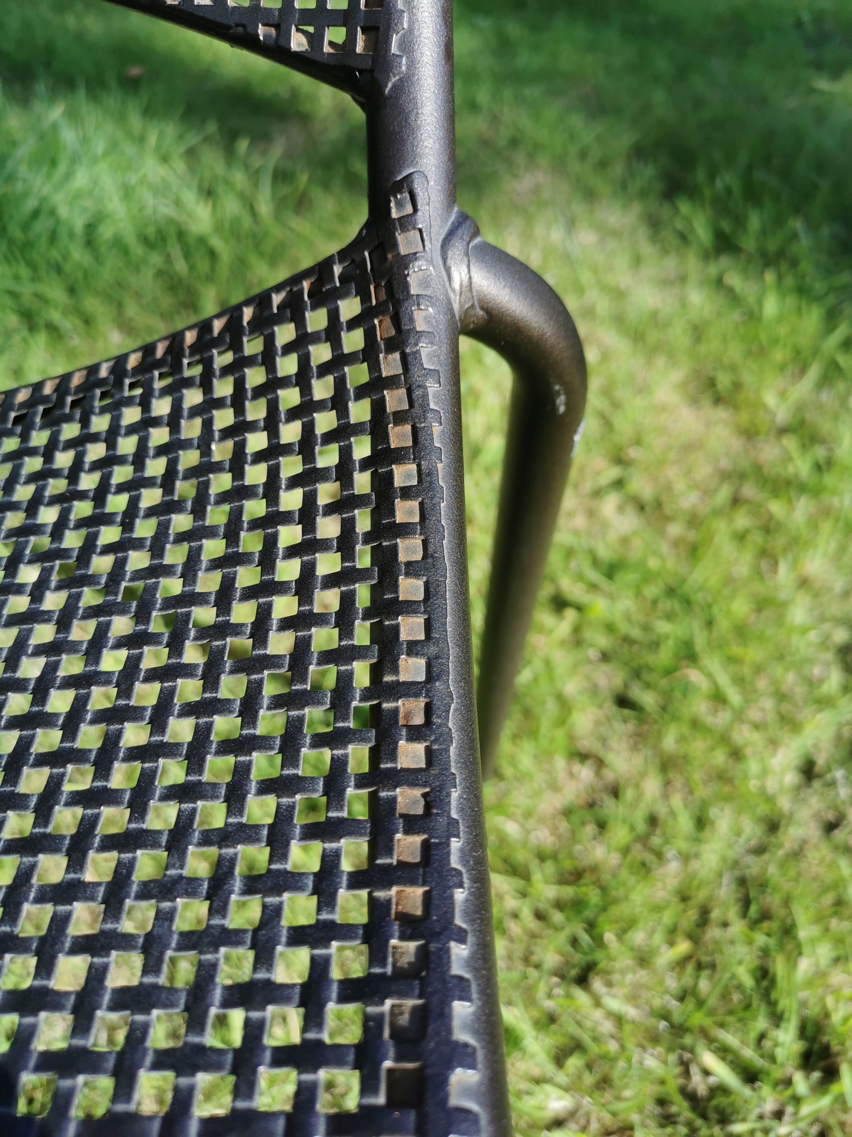 4 Emu garden chairs stackable design