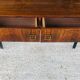 Console / Coiffeuse vintage en palissandre de Rio années 70
