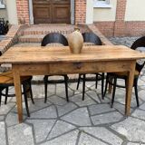 Old oak farm table 153cm