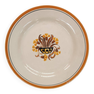 Assiettes céramique Creil et Montereau