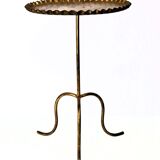 Golden metal Martini table 1950
