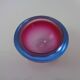 Sommerso Murano Glass Ashtray, Italy, 1960s
