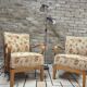 Pair of vintage Scandinavian armchairs from the 60s-70s.