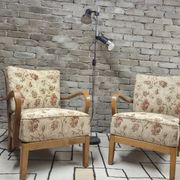 Pair of vintage Scandinavian armchairs from the 60s-70s.