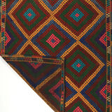 Anatolian handmade kilim rug 303 cm x 190 cm