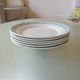 Set of 6 Old Saint-Amand Ironstone Plates – Blue Decor