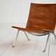 Pair of "PK22" Armchairs by Poul Kjærholm for E. Kold Christensen, 1950s