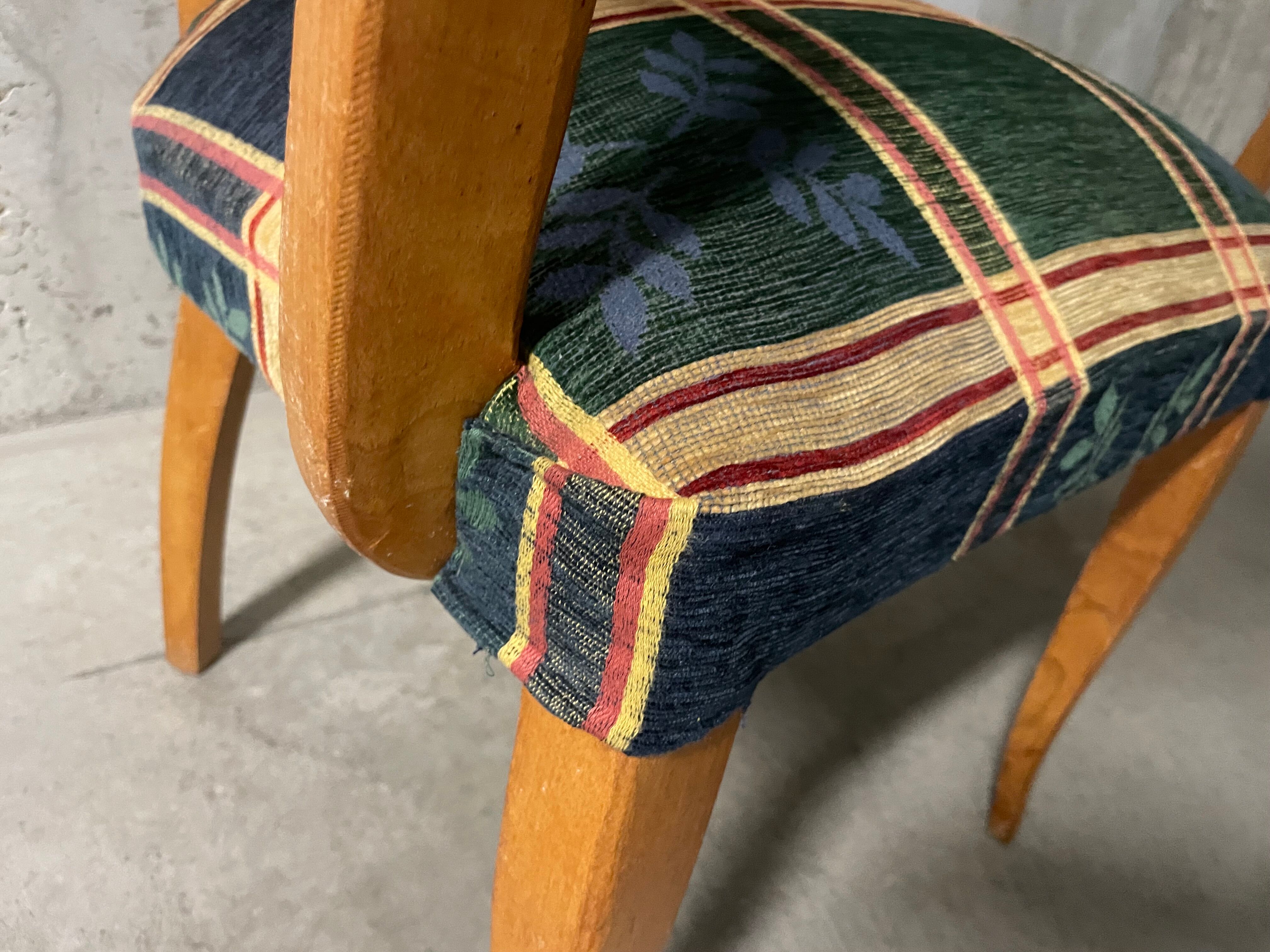 Fauteuil bridge années 50