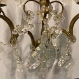 Large Crystal Sconces Set of 3