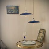 Set of 3 suspensions bistro sheet metal enamelled