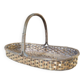 Vintage metal basket