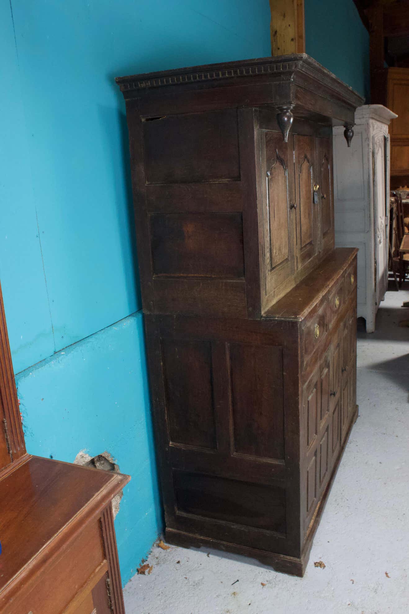 Welsh oak sideboard eighteenth century