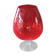 Vintage red tulip vase