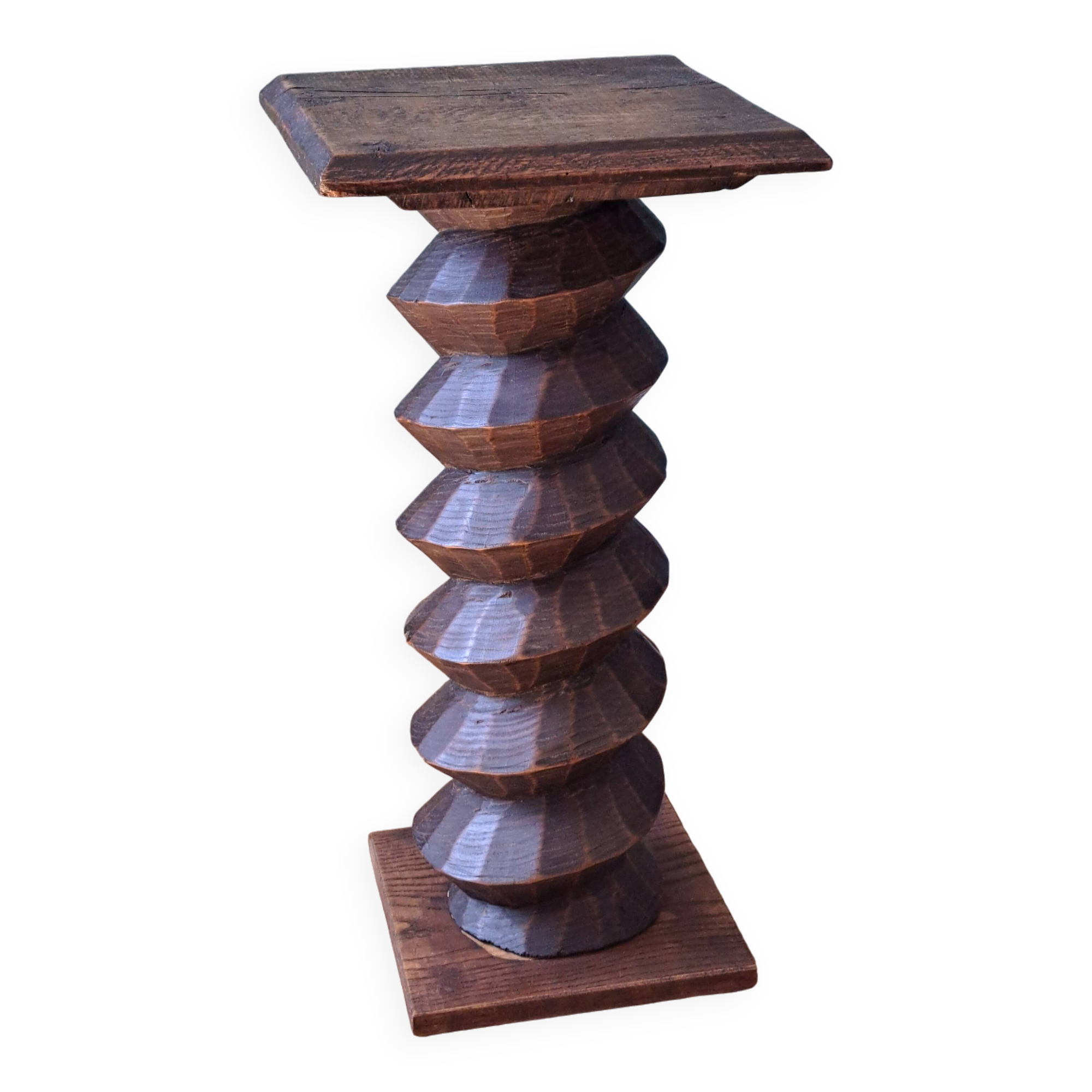 Column, saddle, press screw