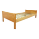 Vintage Mountain Design Les Arcs bed in ash wood from the 60s 70s