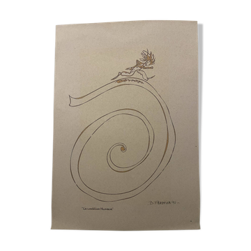 The Human Condition – B. Trappier, 1996 – Original signed work