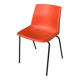 Vintage Belgian Lafa L264 red chair