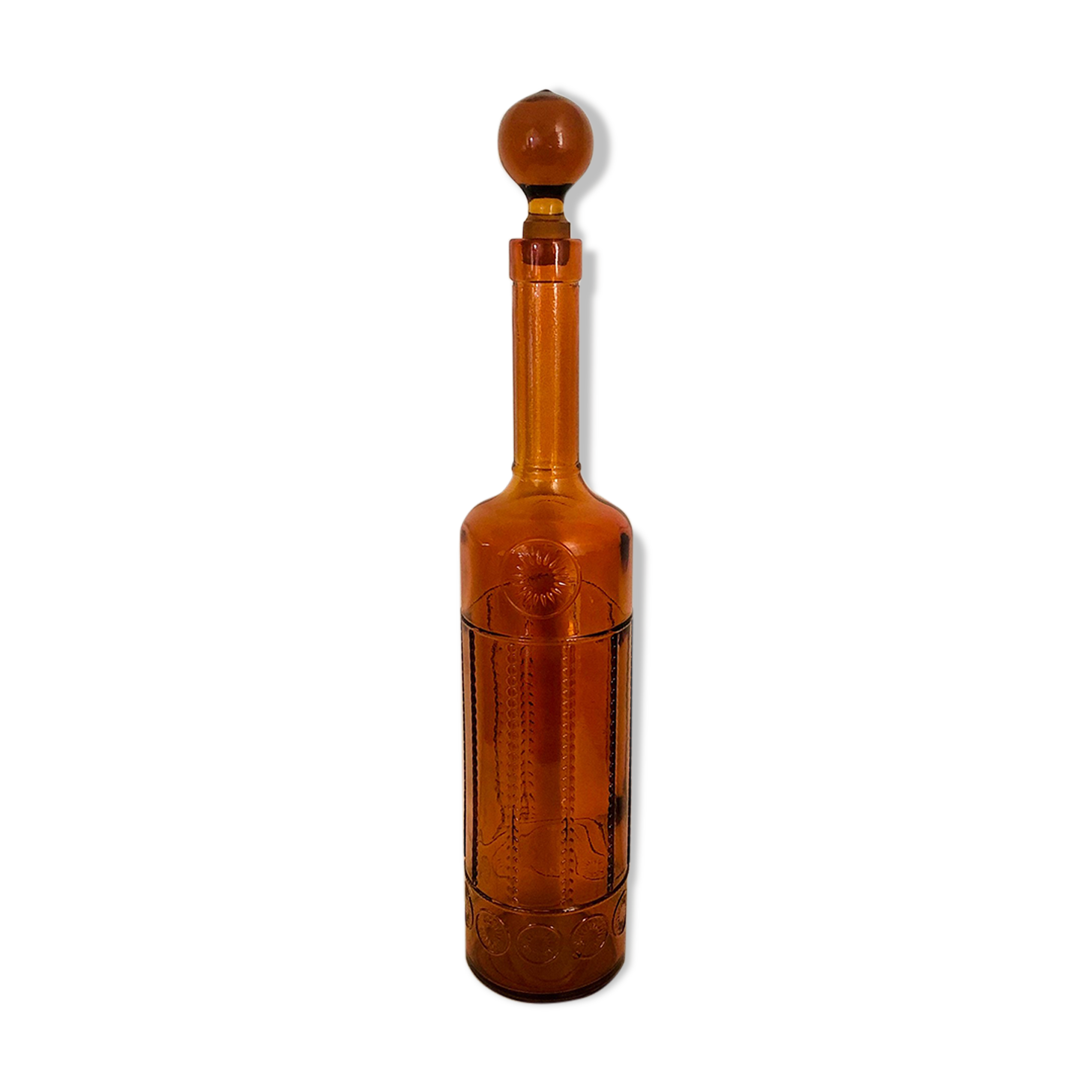 Bouteille ambrée