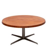Teak round Coffee table Ilse Mōbel 1960s Germany
