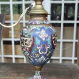 Vase mounted in lamp