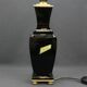 Baccarat, black crystal lamp base