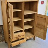 Guillerme and Chambron high sideboard 1970