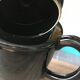 Black vintage teapot
