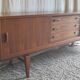Scandinavian enfilade style in teak - Arnø furniture - 1950s/60s