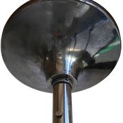 Lustre à quatre bras en verre de Murano chromé de Gaetano Sciolari, années 1970
