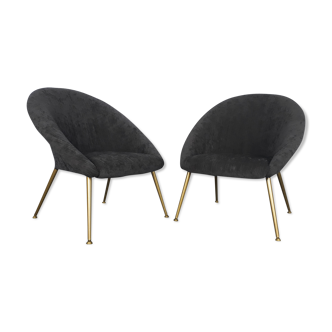 Pair of chauffeurs vintage polish refurbished