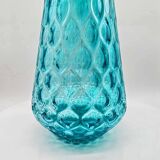 1960s Stunning Vase in Hand Blown Murano Glass. Made in Italy.