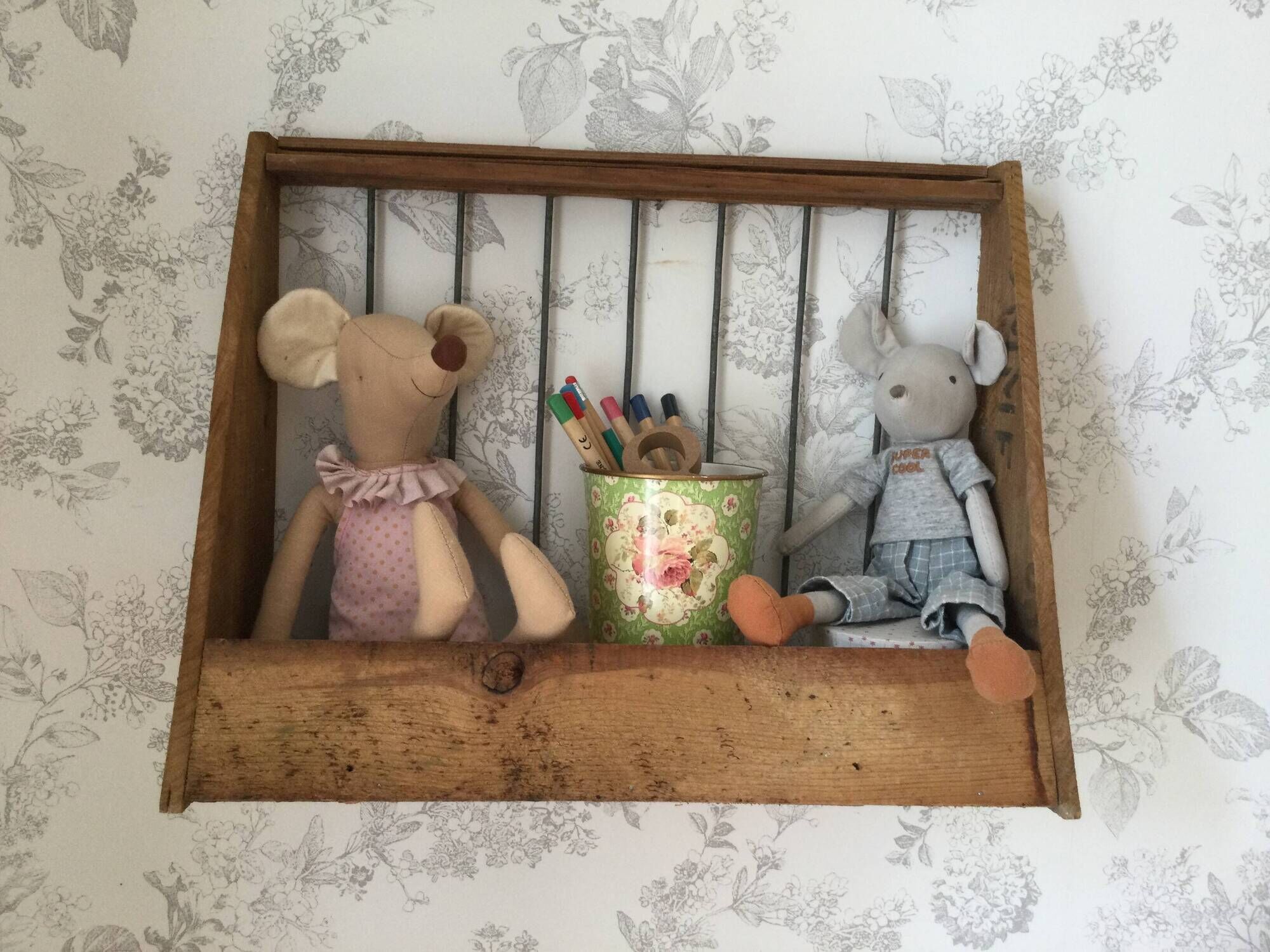 Small antique shelf