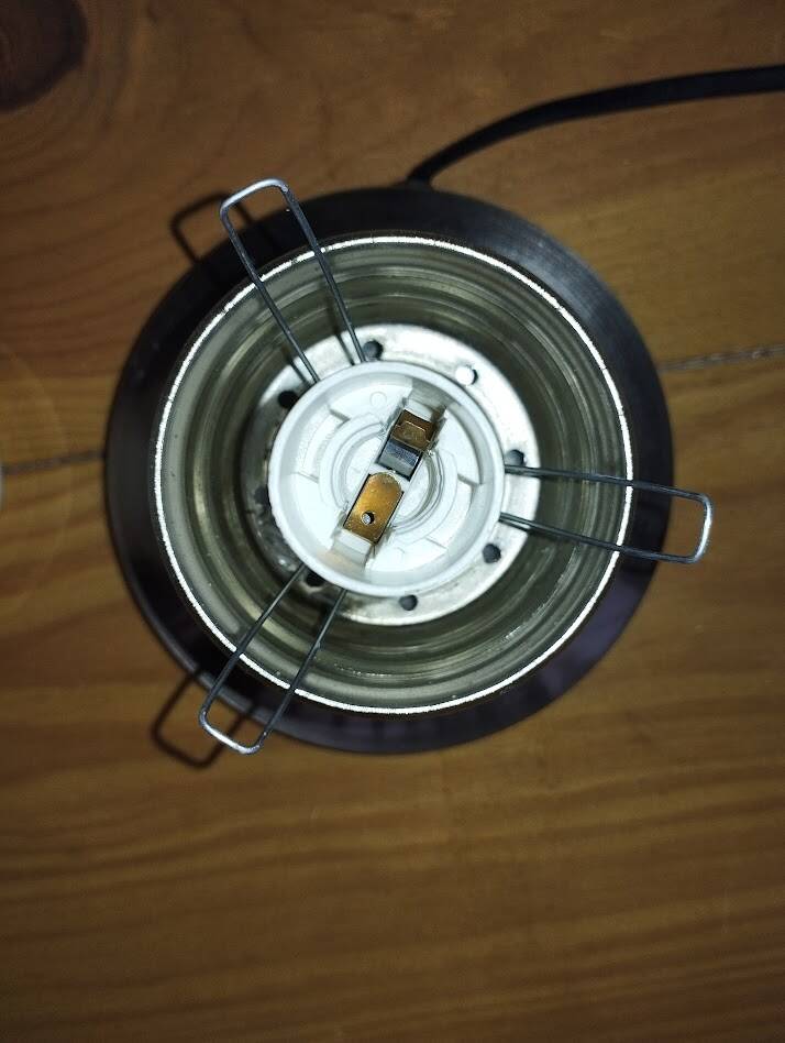 Vintage Pop Art desk lamp, designer table lamp