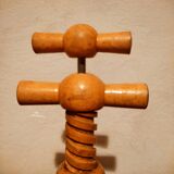 Wooden bottle opener