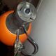 Vintage floor lamp with wheels Lival p12