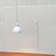 Vintage Danish enamelled pendant lamp model ES by Edgar Schlaefle for Louis Poulsen, 1980s.