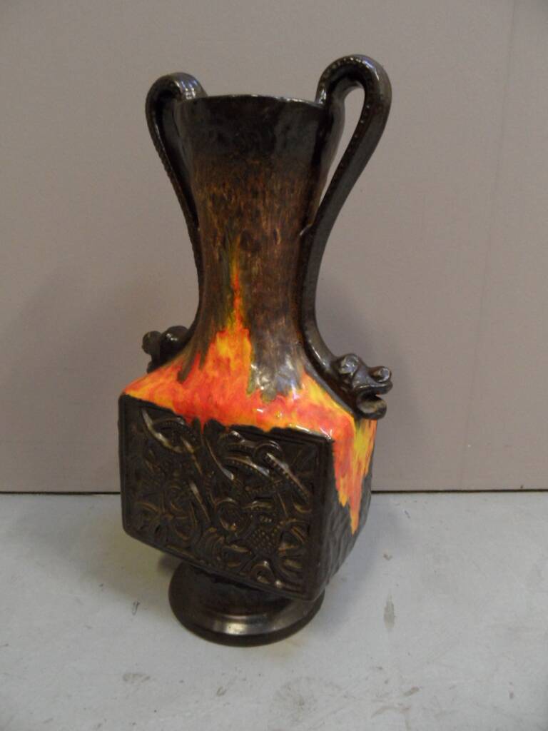 Vintage German pottery vase 1960's