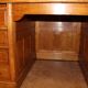 American light oak desk