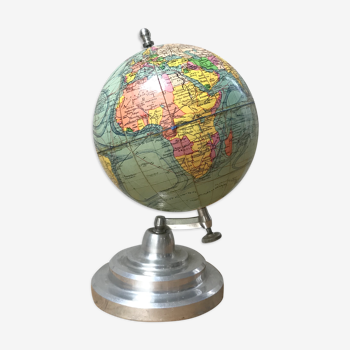 World map base aluminum