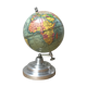 World map base aluminum