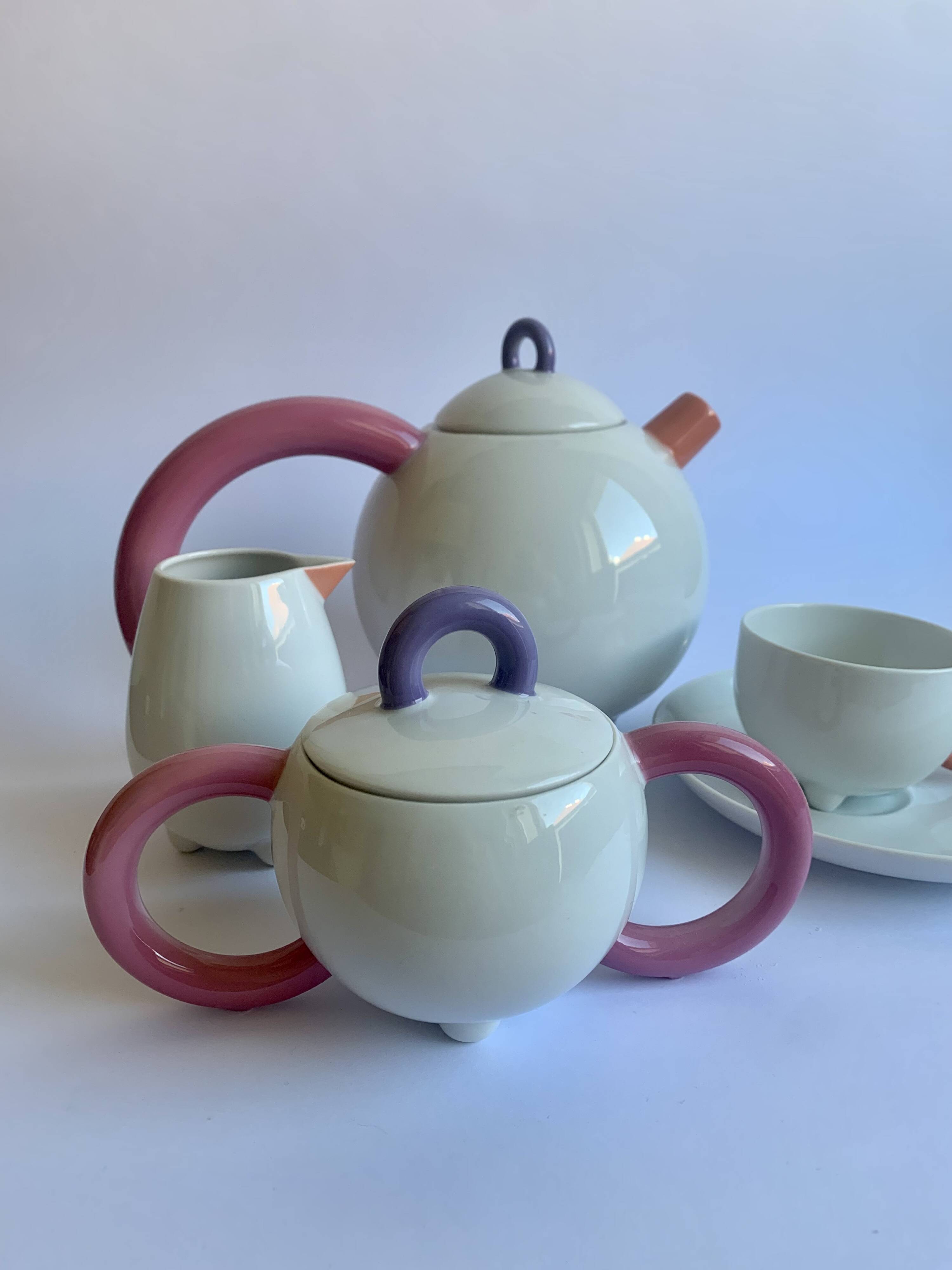 Tea Set Memphis, Arzberg Germany 1980
