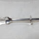 Christofle silver metal 3-claw sugar tongs , Gallia model