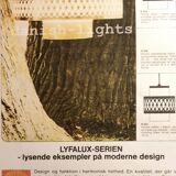 Bent Karlby wall lamp for Lyfa 1960