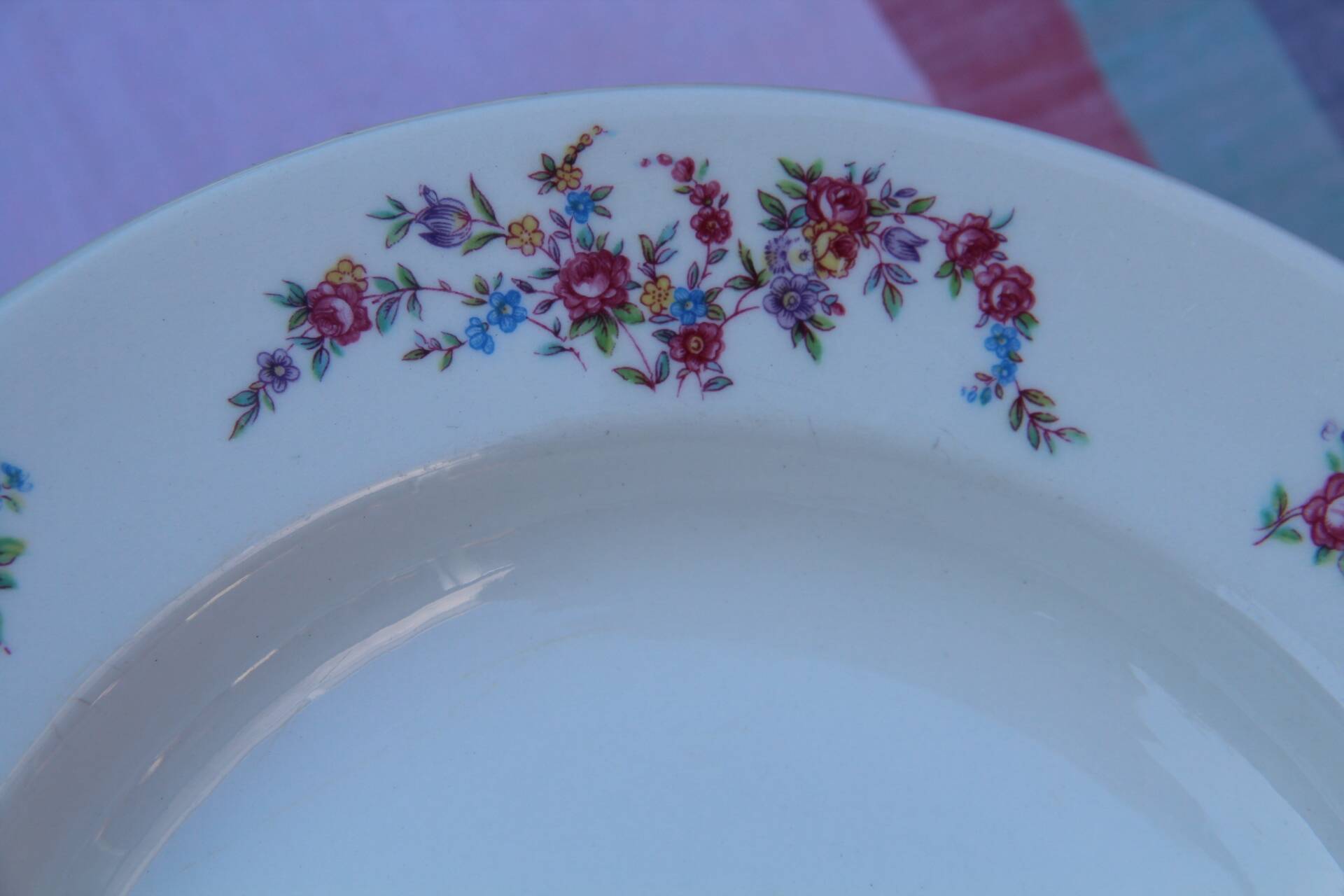 Maastricht faience dinnerware set