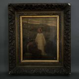 French School Jesus Christ and Saint Peter at the Jordan Ollivier